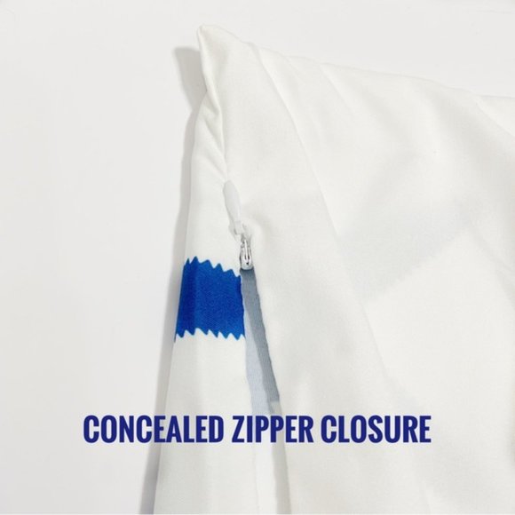 Coastal Nautical Crab Pillow Cover Graphic  17.7 in Square Classic Blue White - Picture 6 of 12